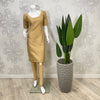 AUTOGRAPH | Gold Plain Pajami & Trouser Suit