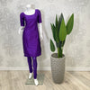 AUTOGRAPH | Purple Plain Pajami & Trouser Suit
