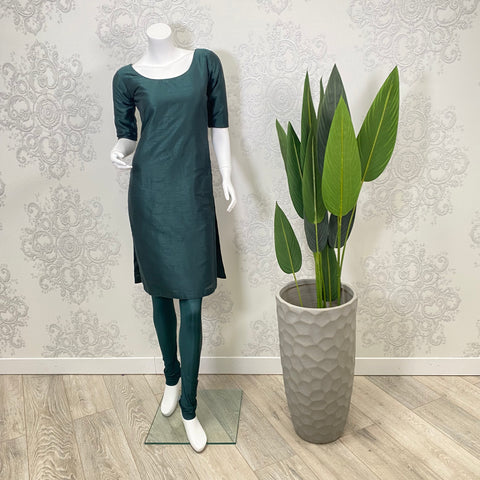 SIGNATURE | Two Tone Sage Green Pajami & Trouser Suit