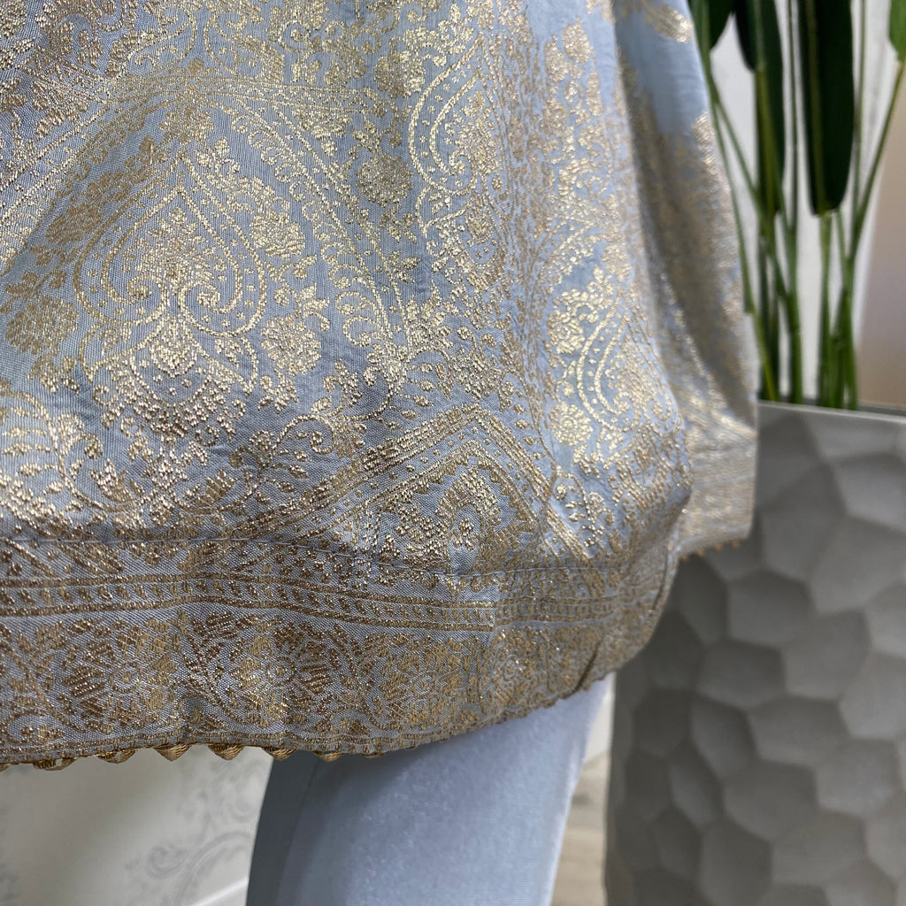 Brocade frock suit hotsell