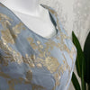 FIORA | Grey Ornate Brocade Trouser & Pajami Suit