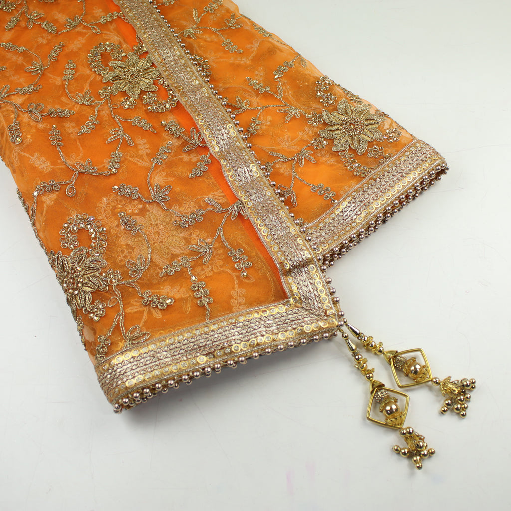 THE MIA DUPATTA - ORANGE