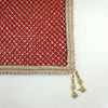 THE SHREYA DUPATTA - DEEP MAROON