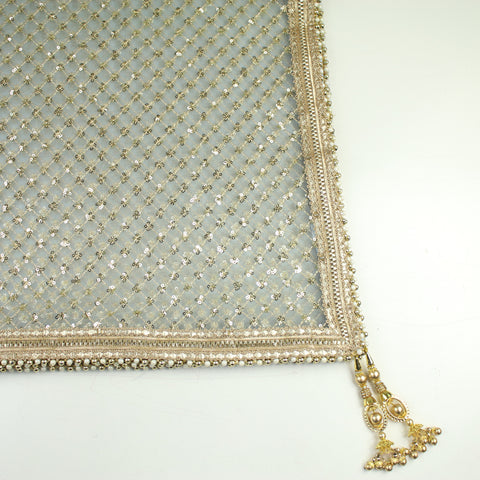 THE RHEA DUPATTA - GOLD