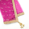 THE DONNA DUPATTA - MAGENTA PINK