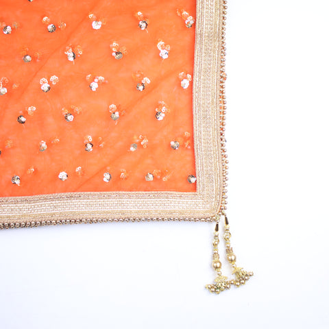 THE RHEA DUPATTA - GOLD