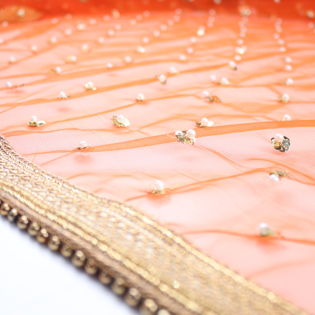 THE DONNA DUPATTA - ORANGE