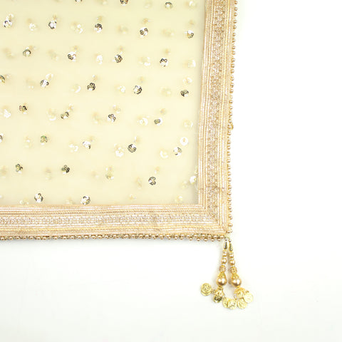 THE DONNA DUPATTA - CREAM