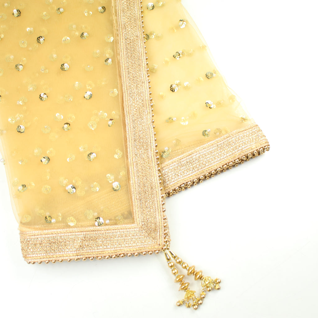 THE DONNA DUPATTA - GOLD