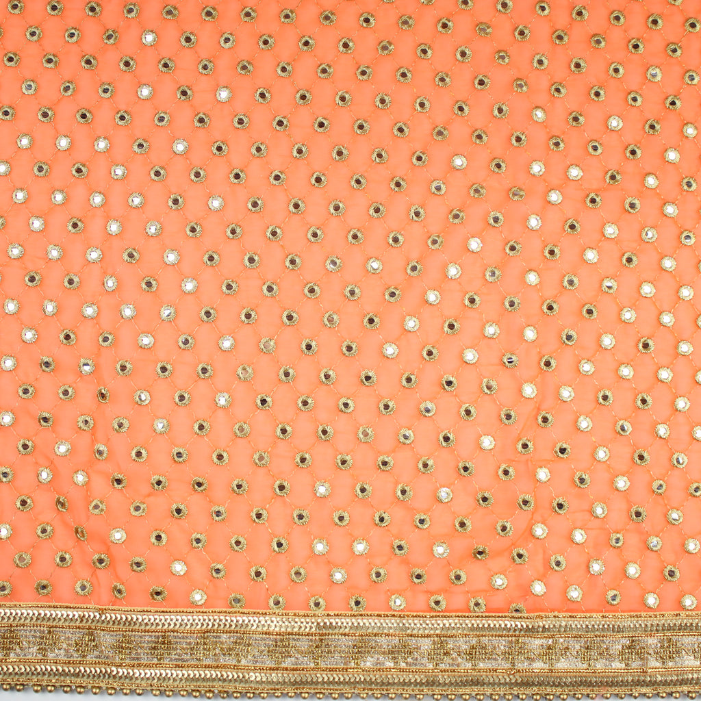 THE MARIA DUPATTA - CARROT ORANGE