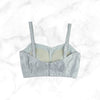 NORA | GREY SATIN BLOUSE