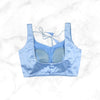 NORA | BABY BLUE SATIN BLOUSE