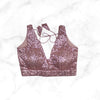 SIENNA | MAUVE SEQUIN BLOUSE
