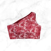 AVAANI | RASPBERRY PINK BROCADE BLOUSE