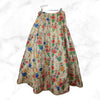 Kavya Cream Floral Brocade Lengha Skirt