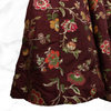 Aditi Maroon  Floral Brocade Lengha Skirt