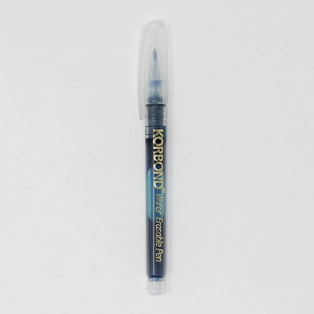 KORBOND Water Erasable Marker Pen - Blue Ink - Mess Free Fabric Marking 110149