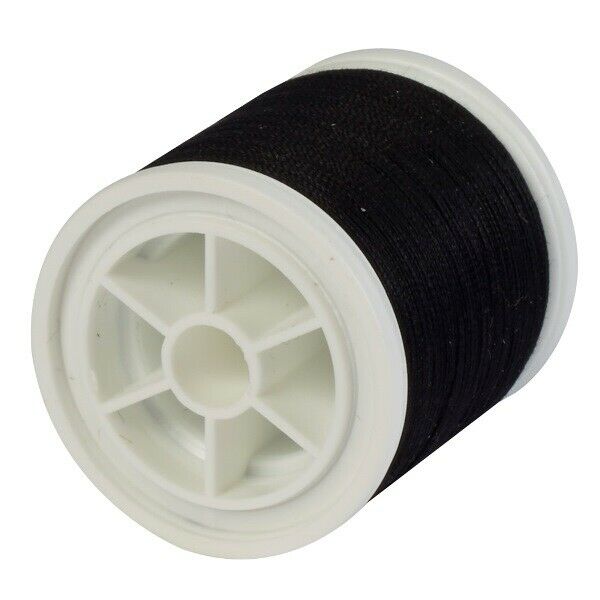 KORBOND High Quality Professional BLACK Cotton Thread 200m Reel Sewing 110867