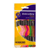 KORBOND Light Embroidery Floss 10 Skeins 100% Mercerised Cotton Crafting 160951