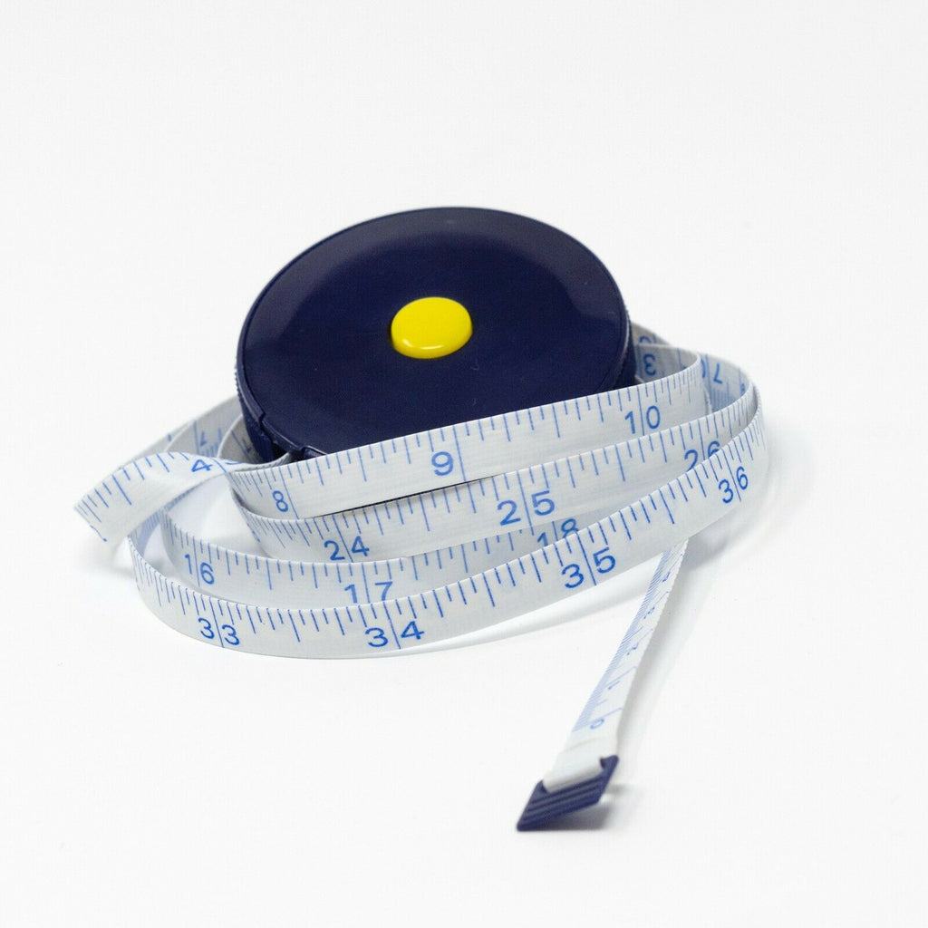 12 Pack: 60 Retractable Tape Measure by Loops & Threads