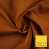 BURNT ORANGE - Full Voile 100% COTTON RUBIA Fabric Turban Sikh Dastaar Pagh Patka 3M - 5M - 6M - 7M 8067