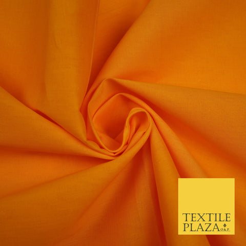 CITRIC YELLOW - Full Voile 100% COTTON RUBIA Fabric Turban Sikh Dastaar Pagh Patka 3M - 5M - 6M - 7M 8074