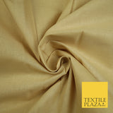 GOLD - Full Voile 100% COTTON RUBIA Fabric Turban Sikh Dastaar Pagh Patka 3M - 5M - 6M - 7M 8053
