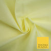LEMON CREAM - Full Voile 100% COTTON RUBIA Fabric Turban Sikh Dastaar Pagh Patka 3M - 5M - 6M - 7M 8045