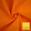 ORANGE - Full Voile 100% COTTON RUBIA Fabric Turban Sikh Dastaar Pagh Patka 3M - 5M - 6M - 7M 8077