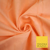 PEACH 3 - Full Voile 100% COTTON RUBIA Fabric Turban Sikh Dastaar Pagh Patka 3M - 5M - 6M - 7M 8170