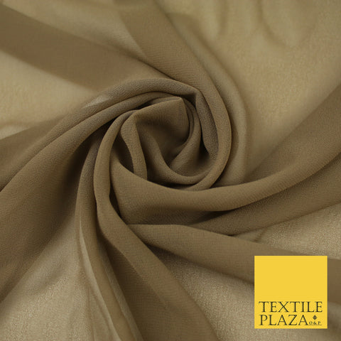 MARIGOLD YELLOW Premium Plain Dyed Chiffon Fine Soft Georgette Sheer Dress Fabric 8302