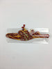 Dozen Simple Gold And Red Beaded Rakhis