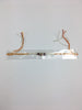 Single Diamond Shaped Crystal Rakhi With Central Red Stone And Pearls - R126