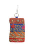 Hand Embellished Mobile Phone Pouch with Antique Embroidery