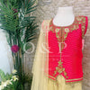 CHILDREN'S PINK & GOLD LENGHA