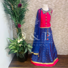 CHILDREN'S CERISE & BLUE LENGHA