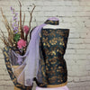 Two tone floral benarsi suit (A48)