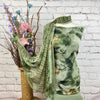 Abstract Crepe Print Suit (D65)
